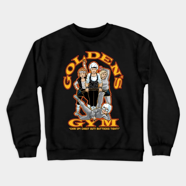 Golden's Gym Crewneck Sweatshirt by harebrained
